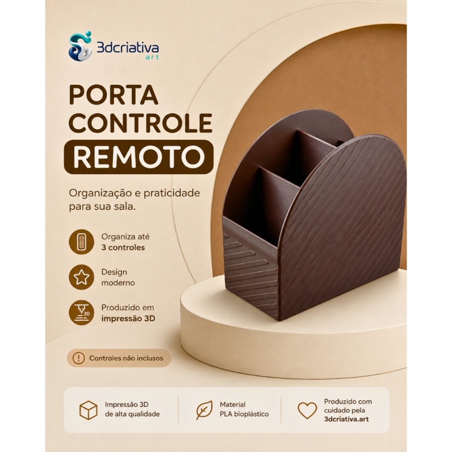 Organizador para Controles Remotos | Porta Controle para Sala
