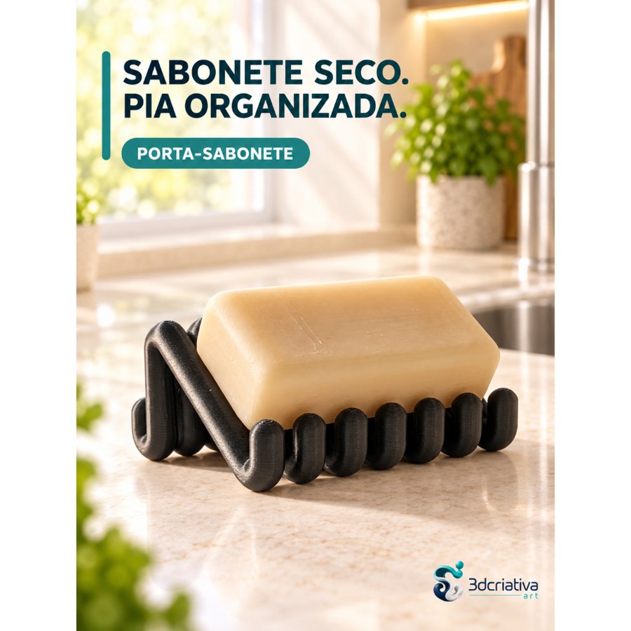 PORTA-SABONETE ou SABÃO DRENANTE